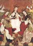unknow artist Marriage of Saint Catherine France oil painting reproduction